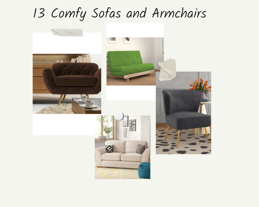 13 Comfy Sofas and Armchairs