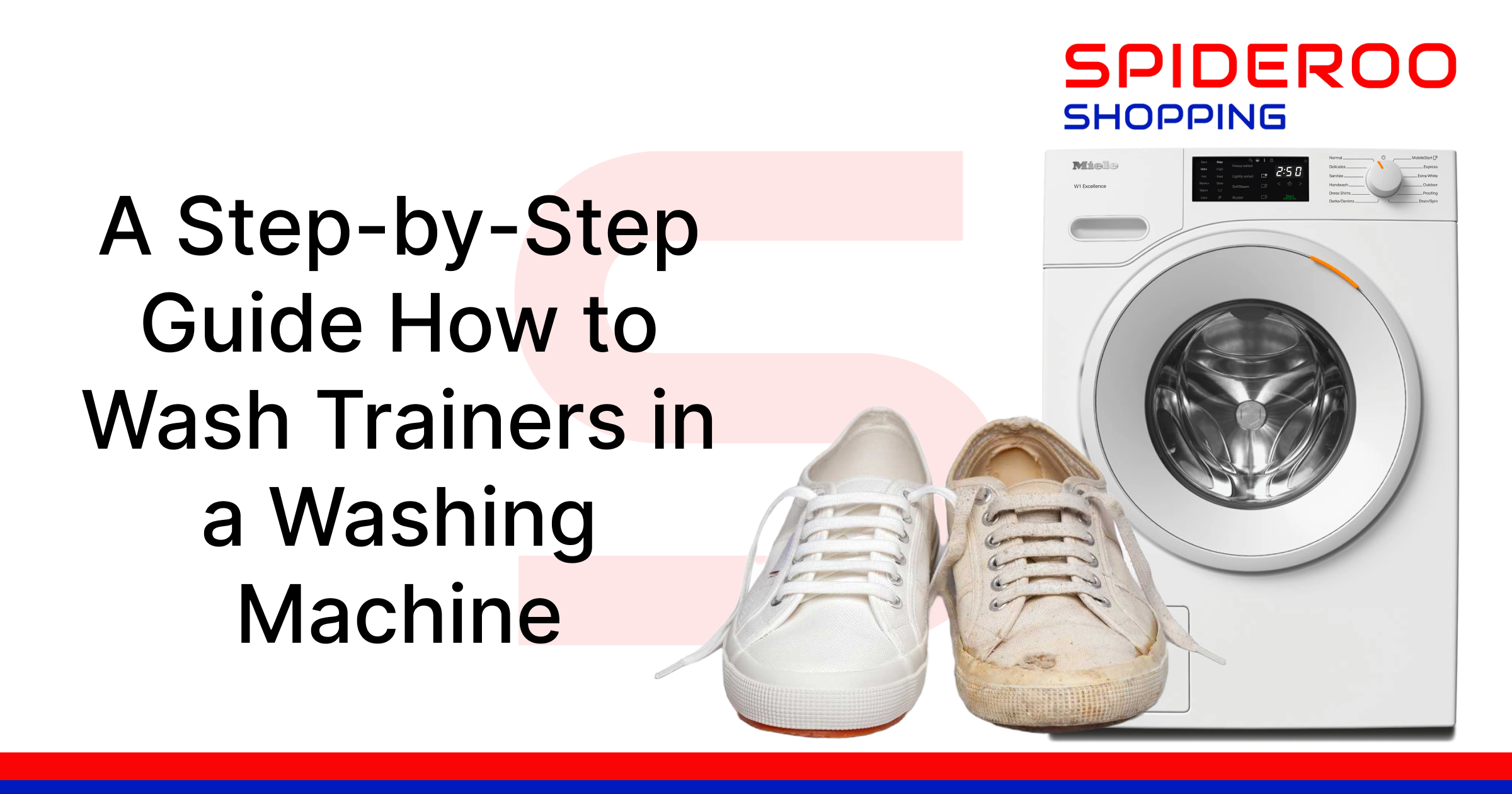 How to Wash Your Trainers in a Washing Machine Guide