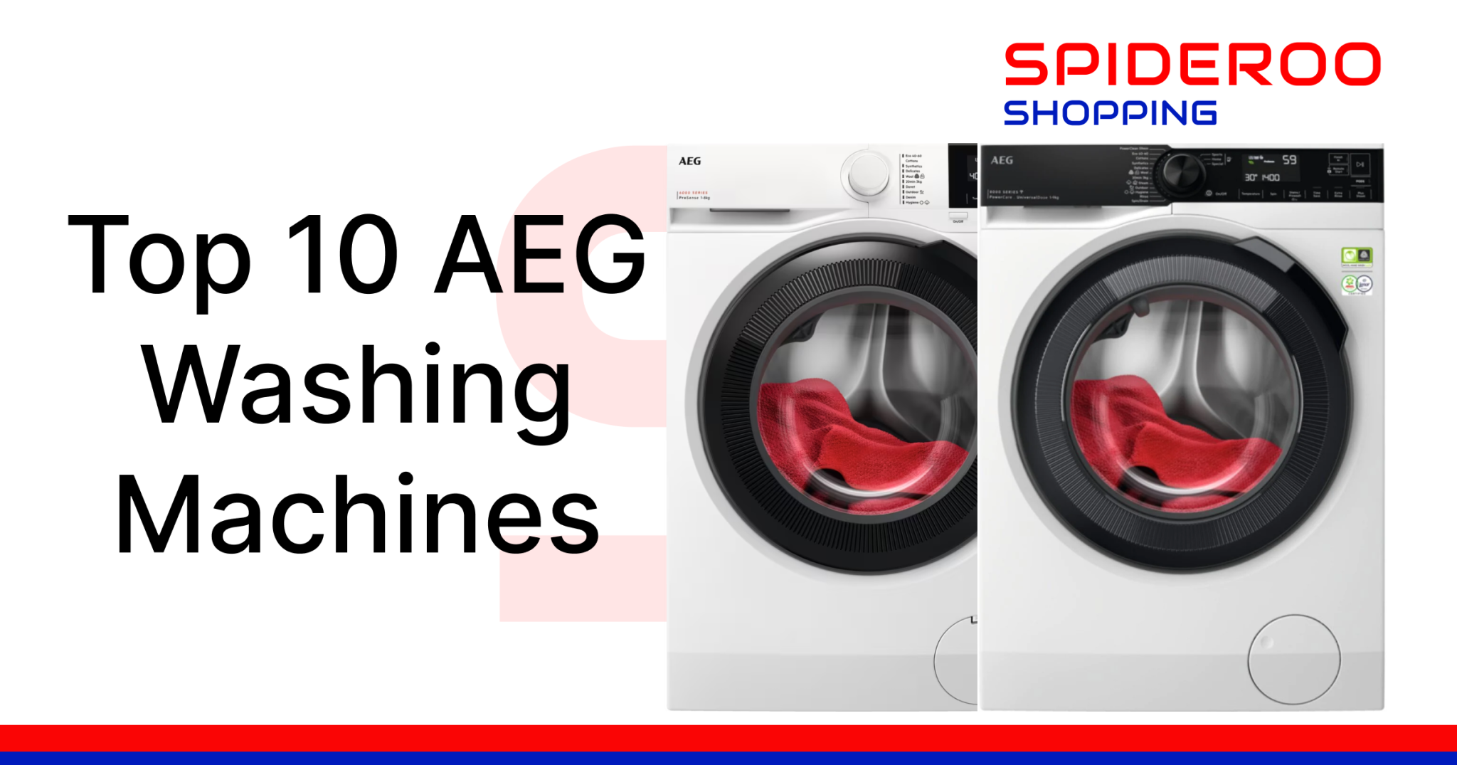 AEG Washing Machines: Discover the Top 10 Models