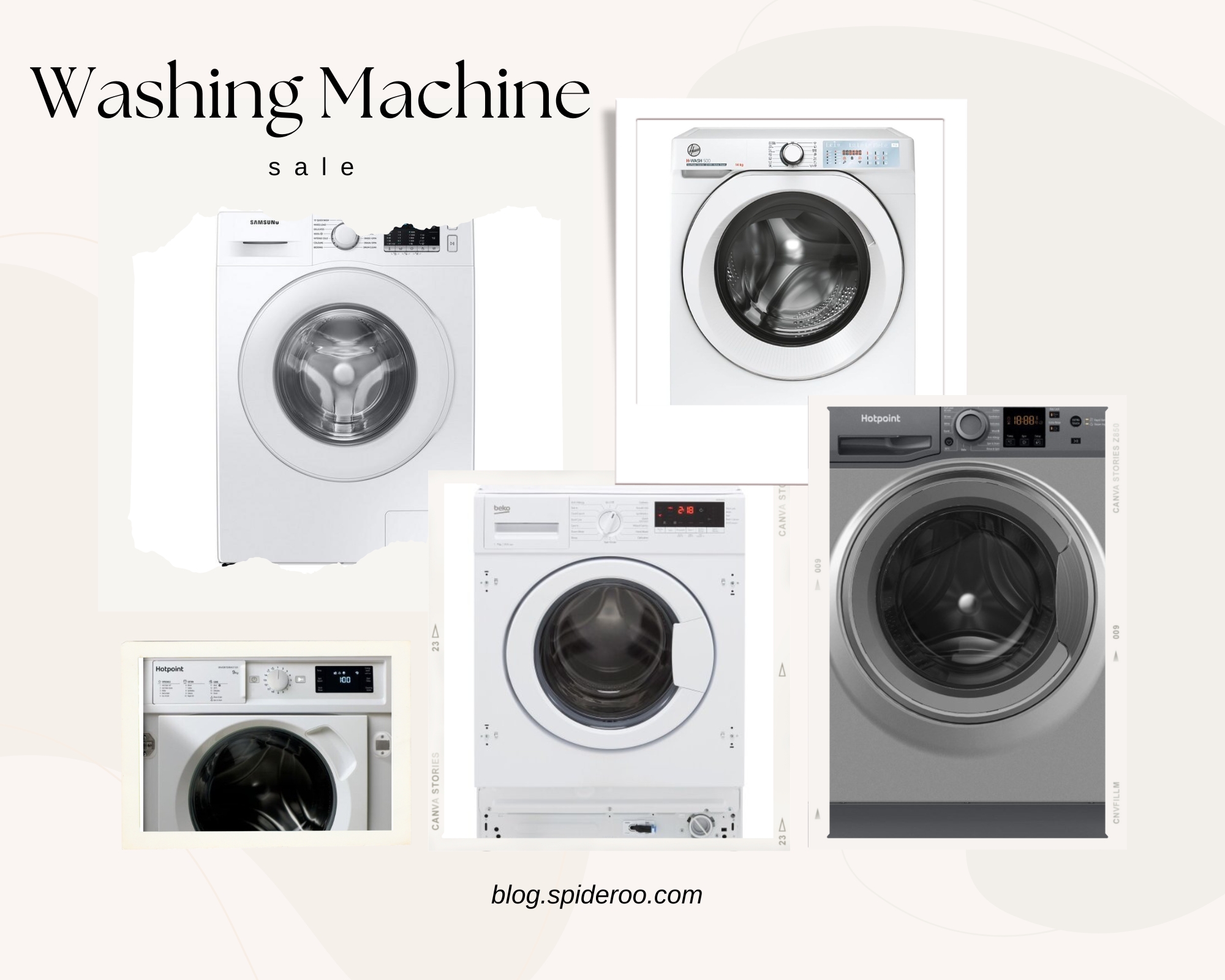 Shop the Latest Washing Machine Sale